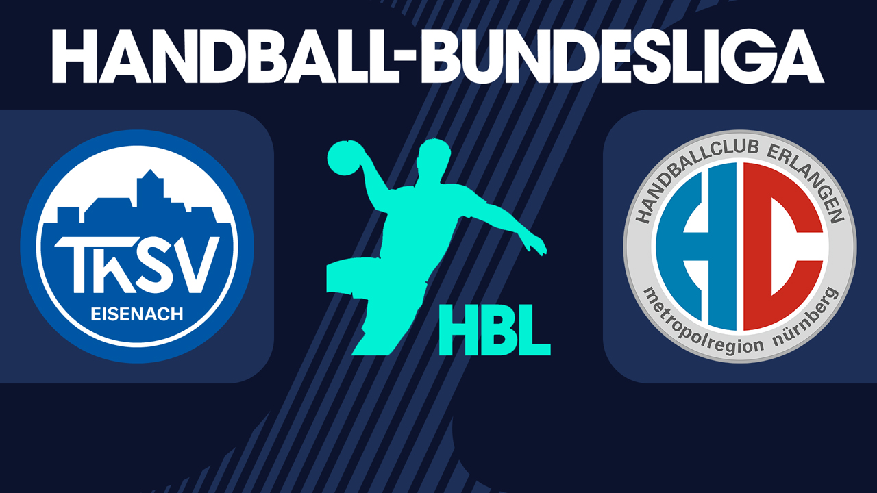 ThSV Eisenach vs HC Erlangen poster