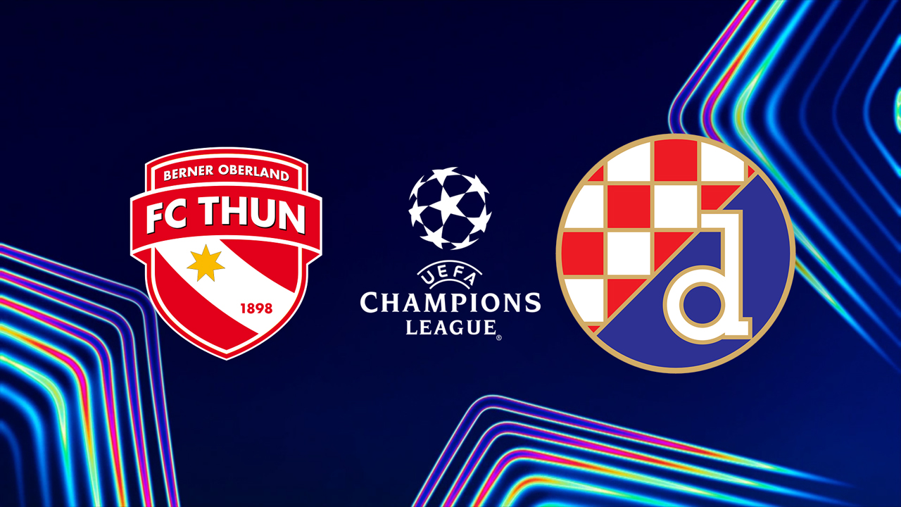 Thun vs Dinamo Zagreb poster