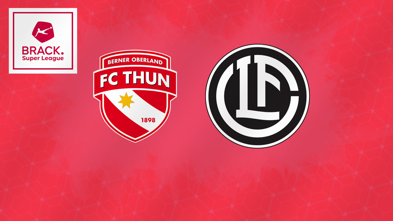 Thun vs Lugano poster