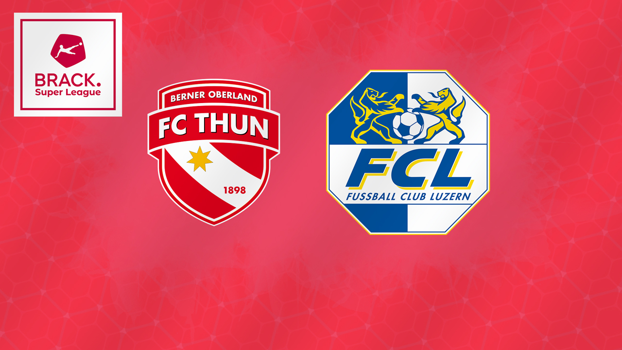 Thun vs Luzern poster