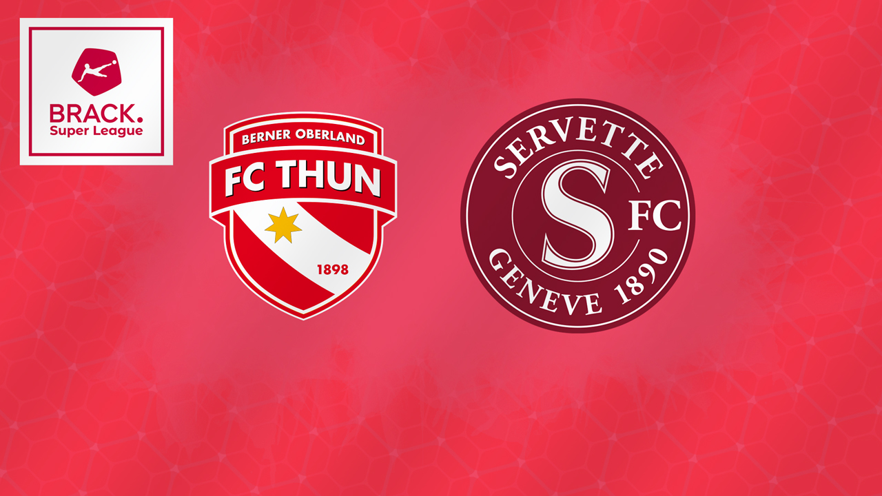 Thun vs Servette poster