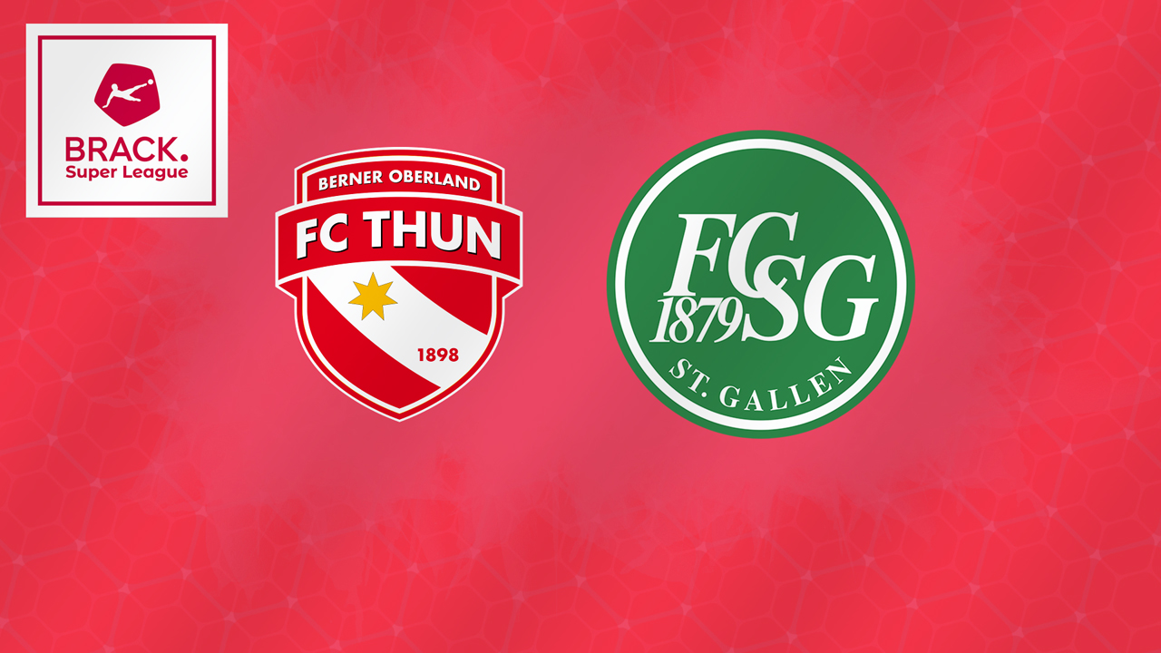 Thun vs St. Gallen poster
