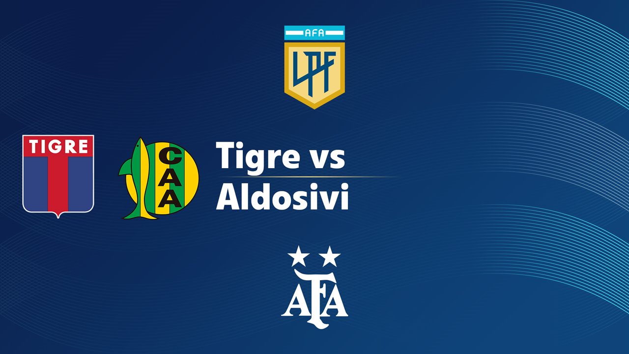 Tigre vs Aldosivi poster