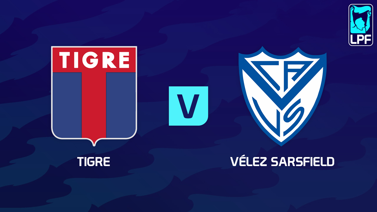 Tigre vs Vélez Sarsfield poster