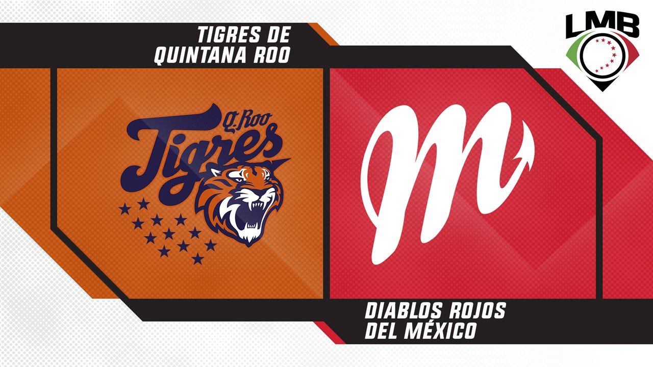 Tigres de Quintana Roo vs Diablos Rojos del México poster