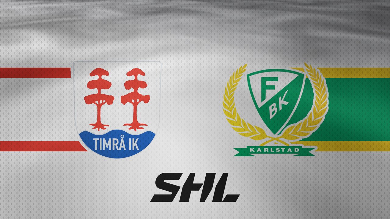 Timrå IK vs Färjestad BK poster