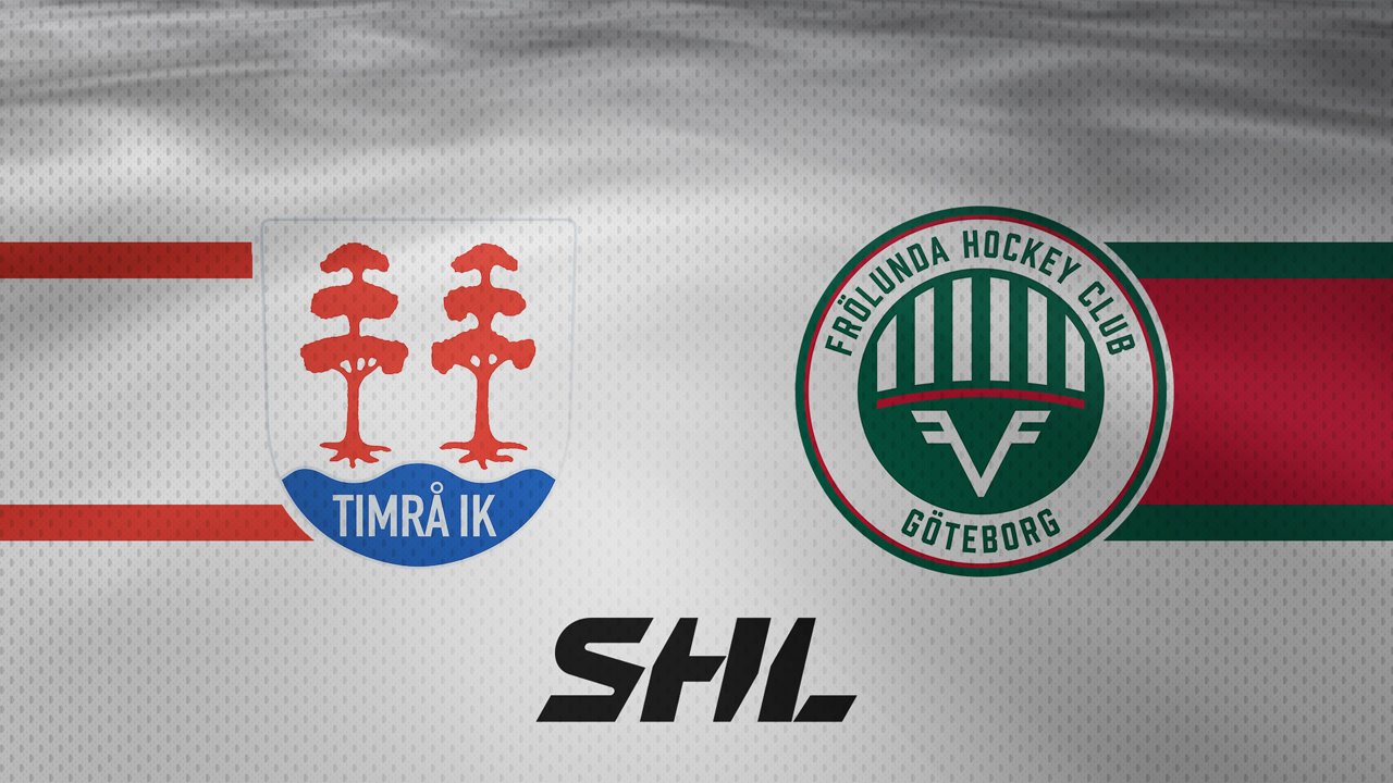 Timrå IK vs Frölunda HC poster