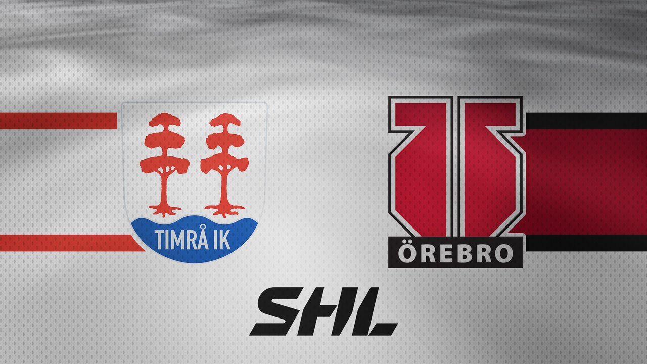 Timrå IK vs Örebro HK poster