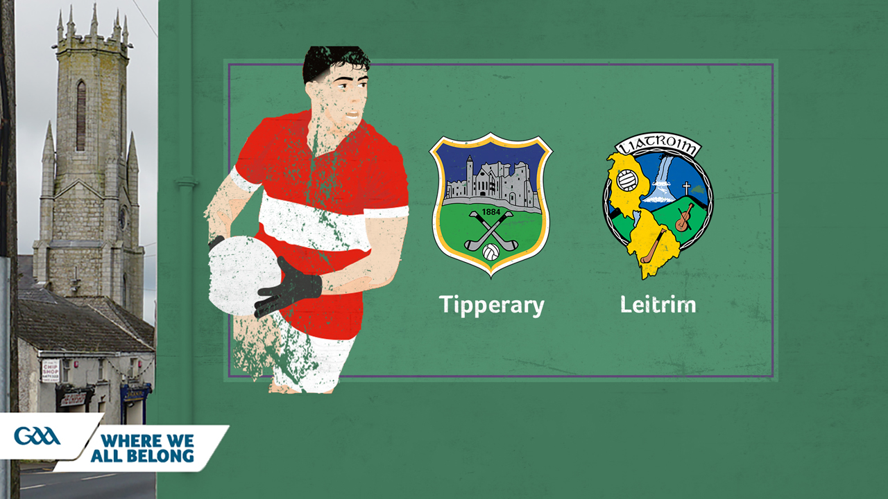 Tipperary GAA Football vs Leitrim GAA Football poster
