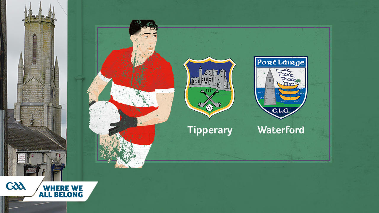 Tipperary GAA Football vs Waterford GAA Football poster