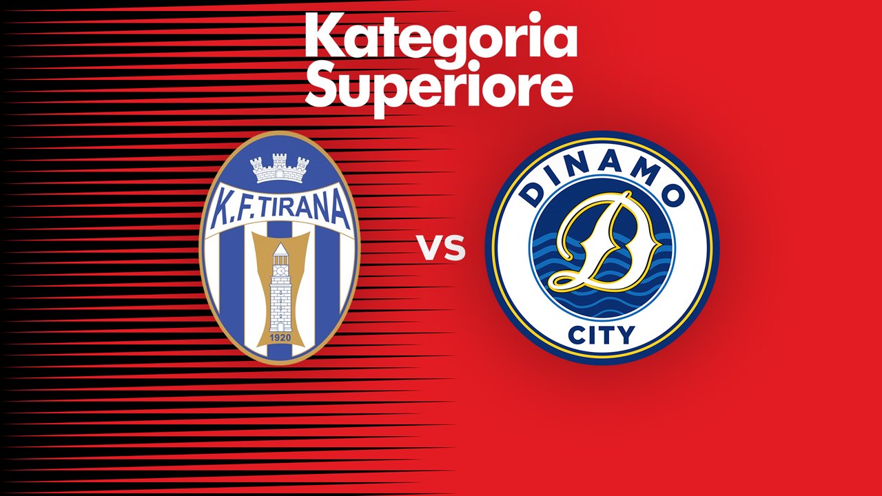 Tirana vs Dinamo City poster