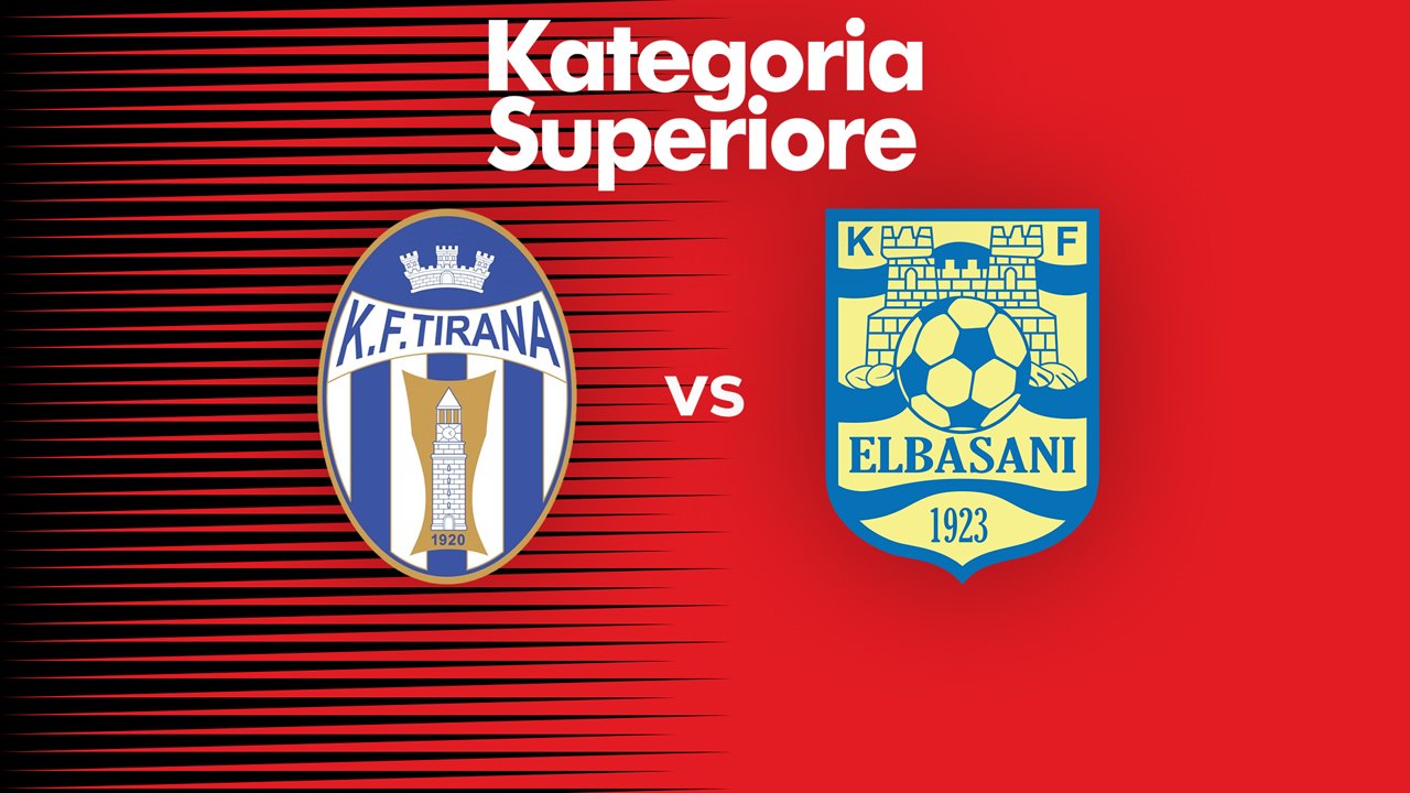 Tirana vs Elbasani poster