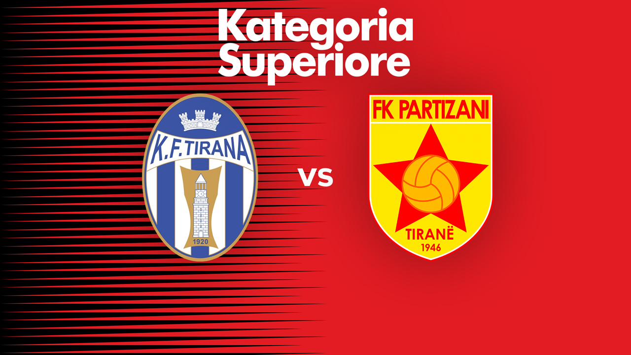 Tirana vs Partizani Tirana poster