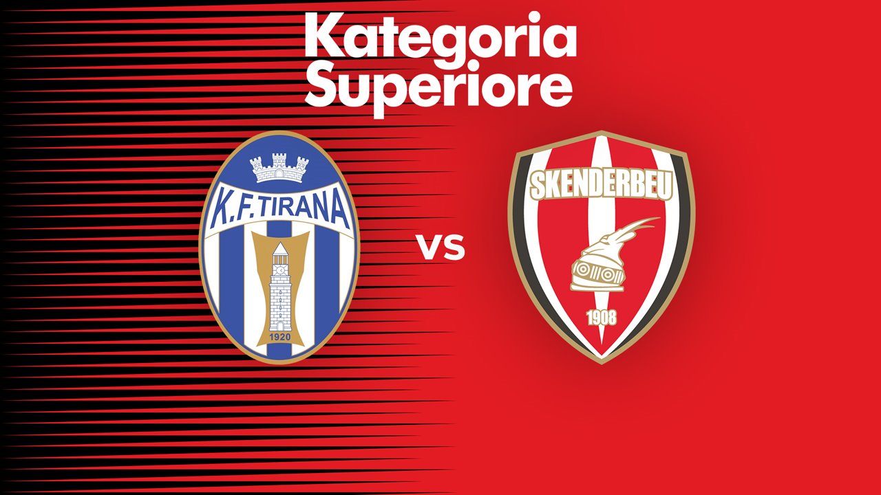 Tirana vs Skënderbeu Korçë poster
