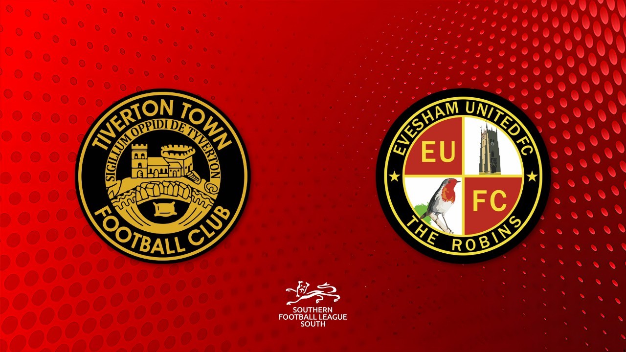 Tiverton Town vs Evesham United poster