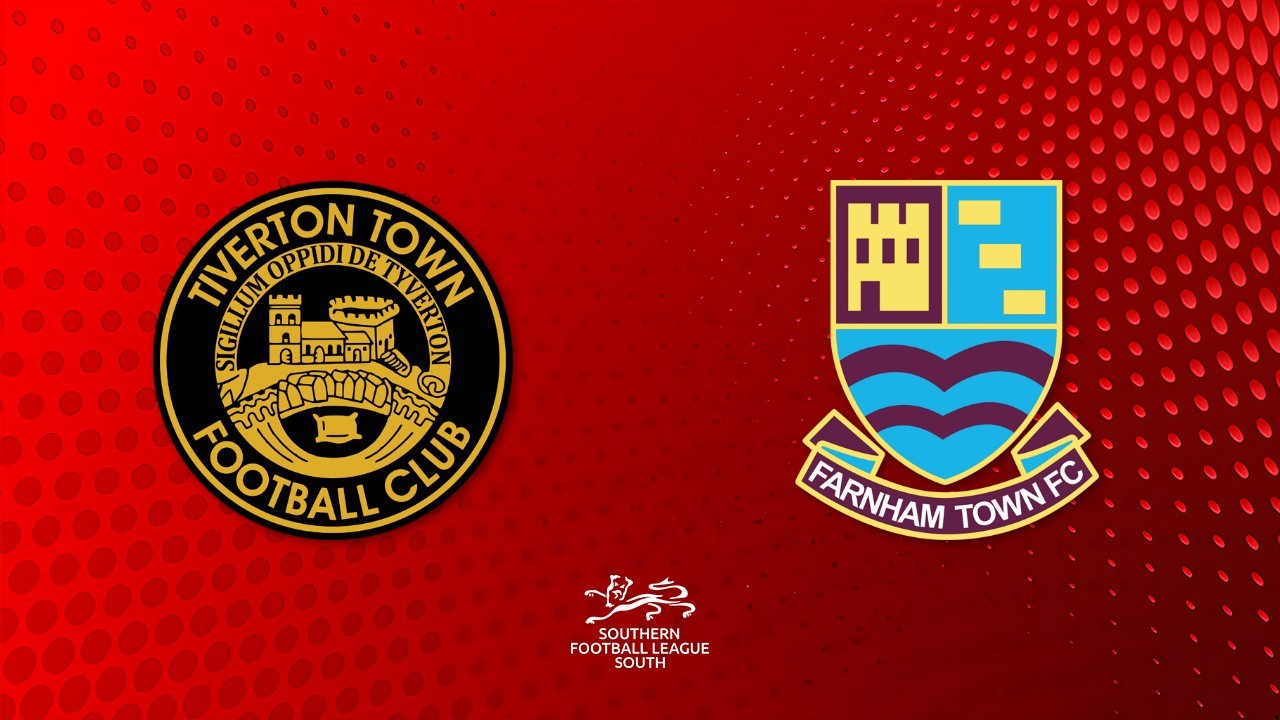 Tiverton Town vs Farnham Town poster
