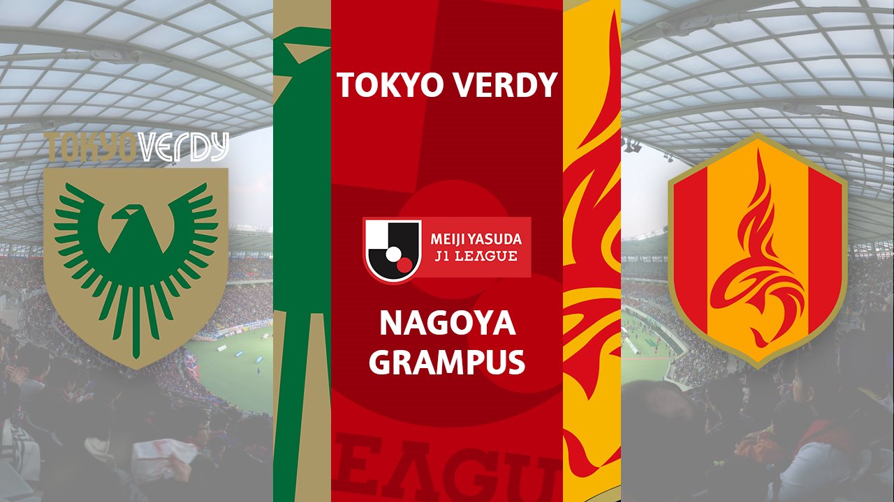 Tokyo Verdy vs Nagoya Grampus poster