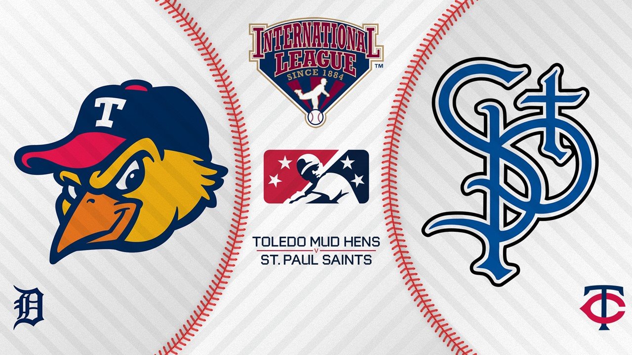 Toledo Mud Hens vs St. Paul Saints poster