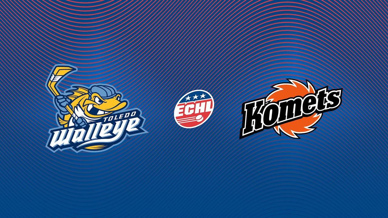 Toledo Walleye vs Fort Wayne Komets poster