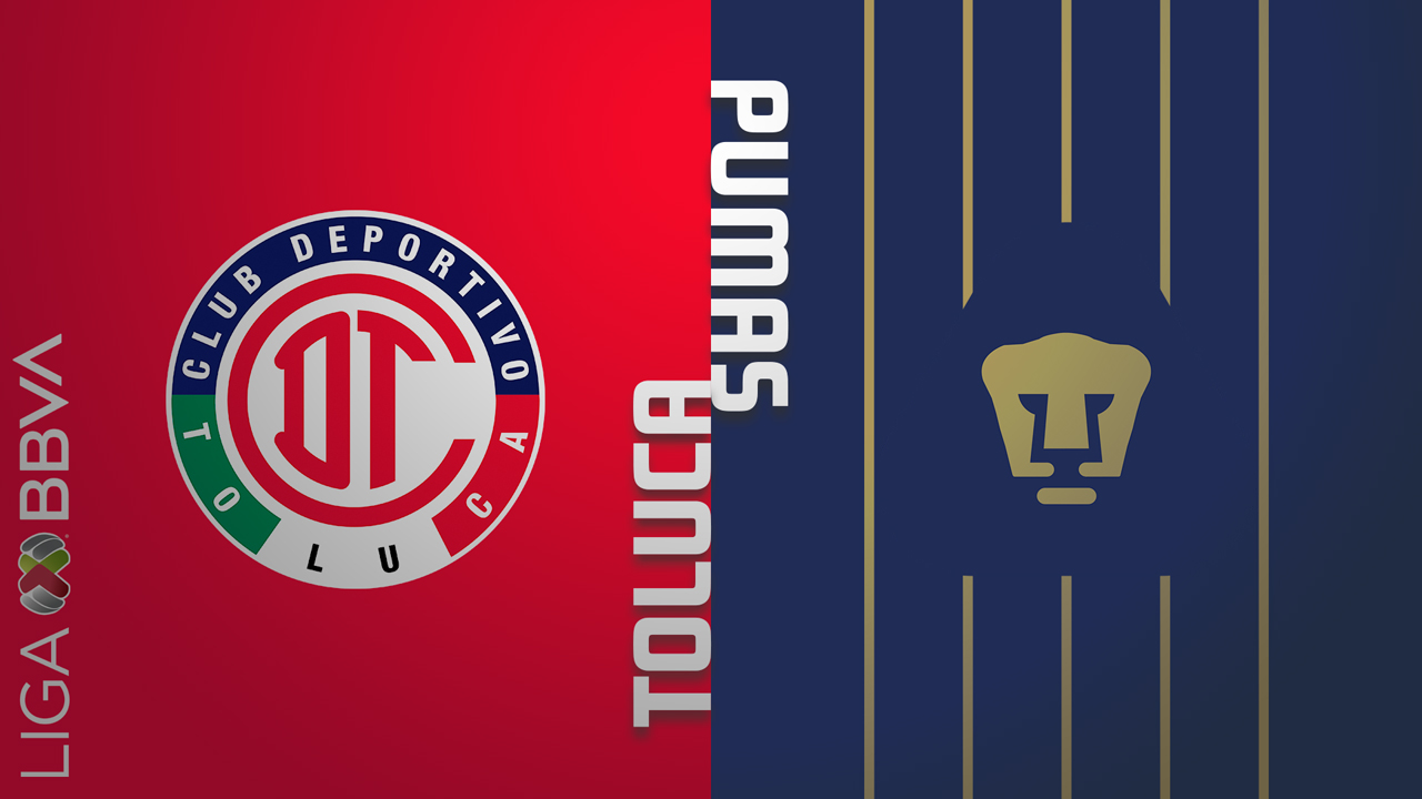 Toluca vs Pumas UNAM poster