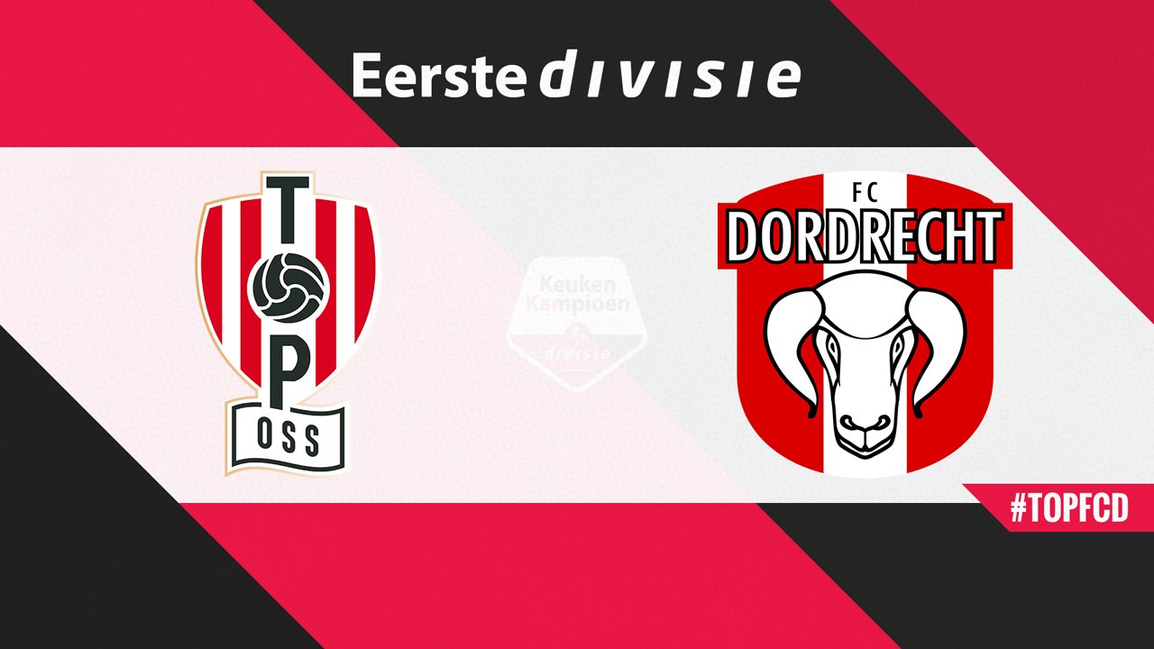 TOP Oss vs Dordrecht poster