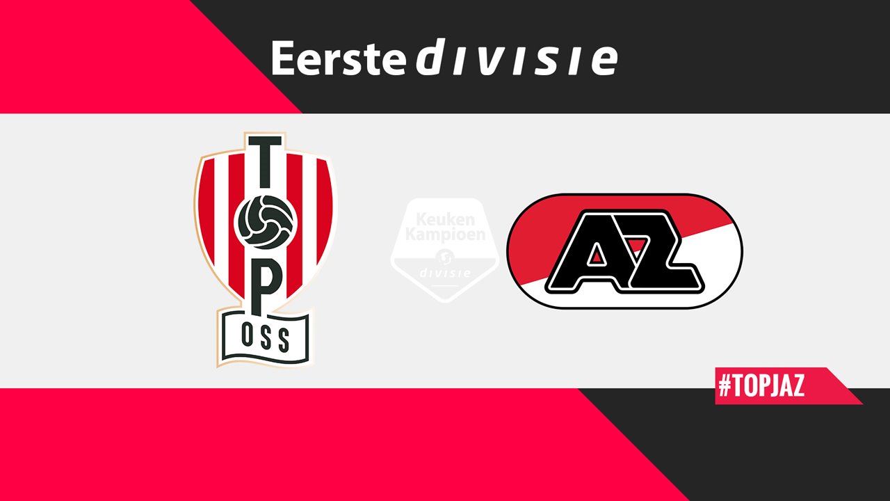 TOP Oss vs Jong AZ poster