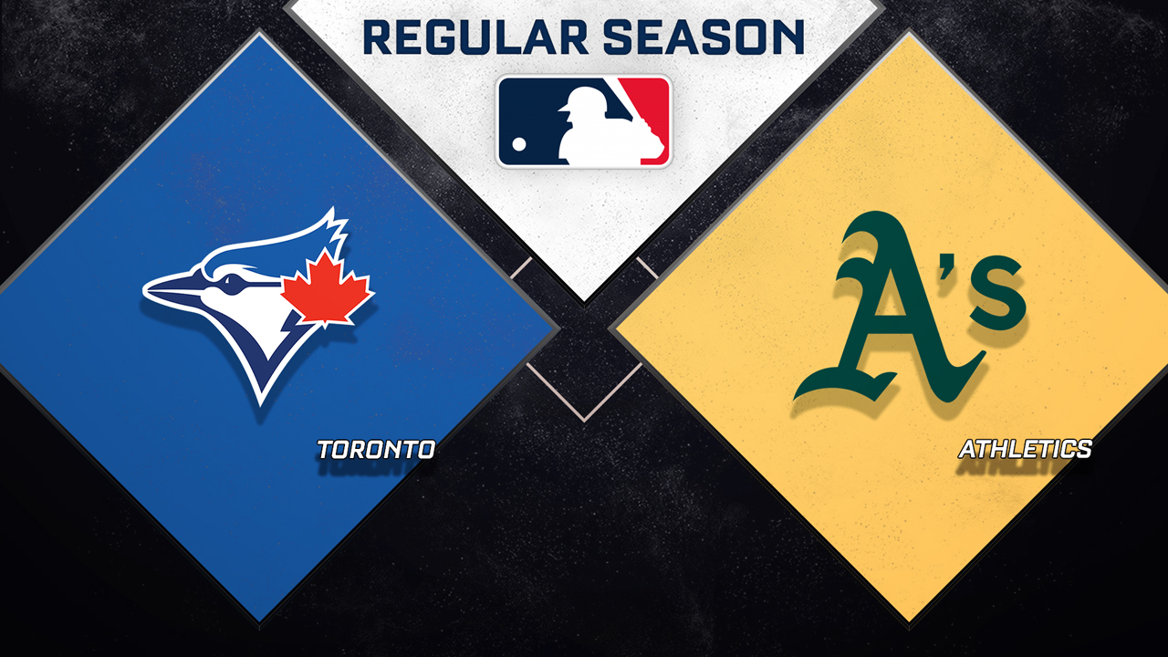 Toronto Blue Jays vs Athletics poster