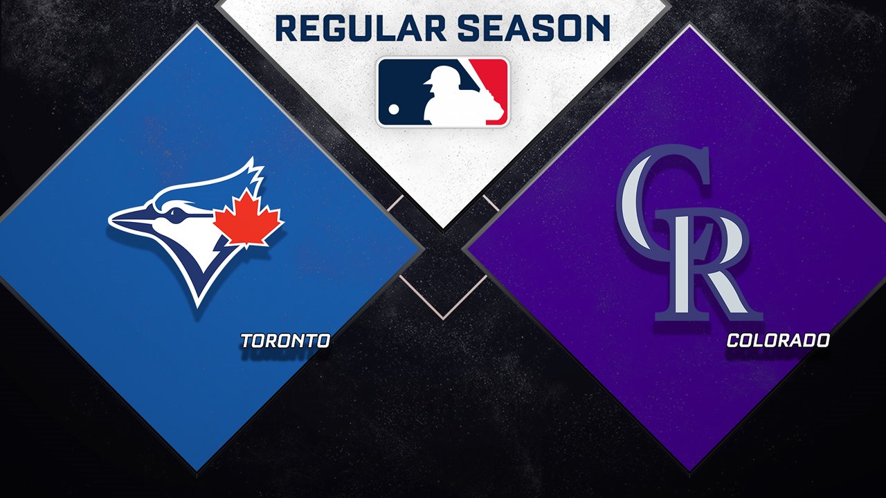 Toronto Blue Jays vs Colorado Rockies poster
