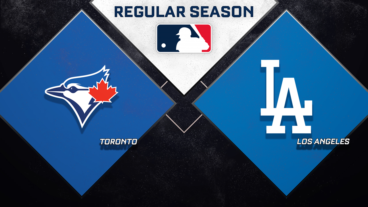 Toronto Blue Jays vs Los Angeles Dodgers poster