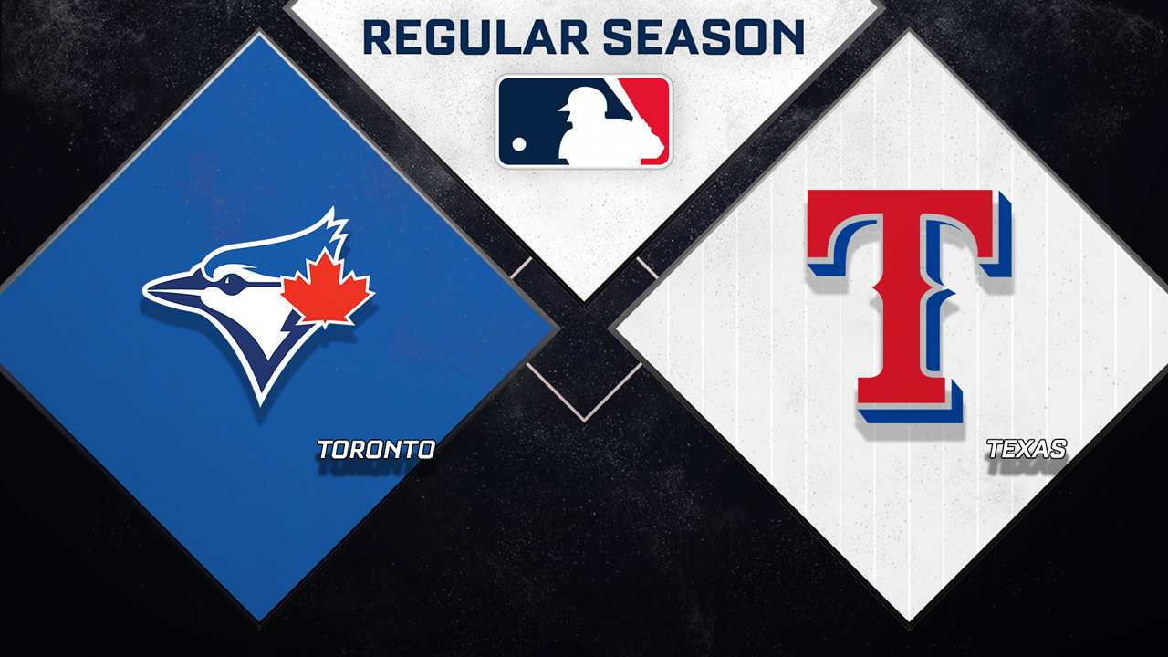 Toronto Blue Jays vs Texas Rangers poster