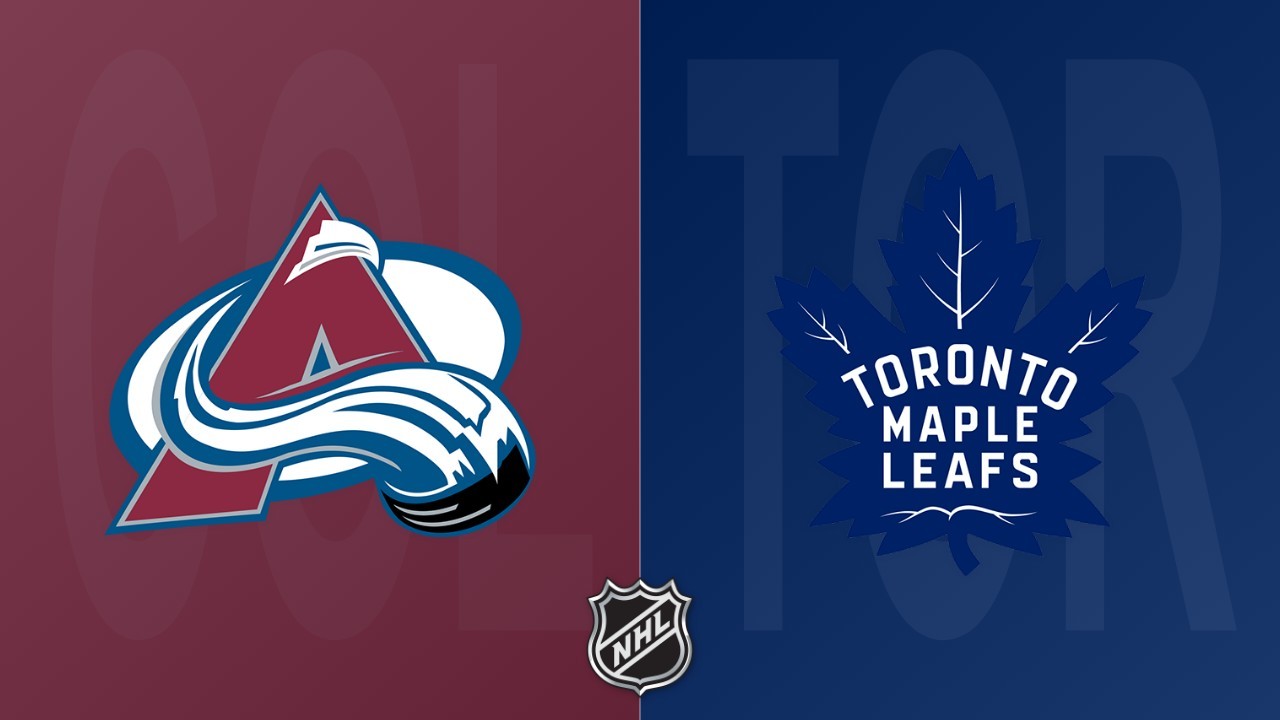 Toronto Maple Leafs vs Colorado Avalanche poster