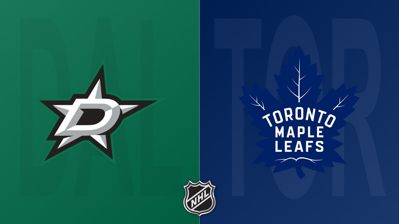 Toronto Maple Leafs vs Dallas Stars poster