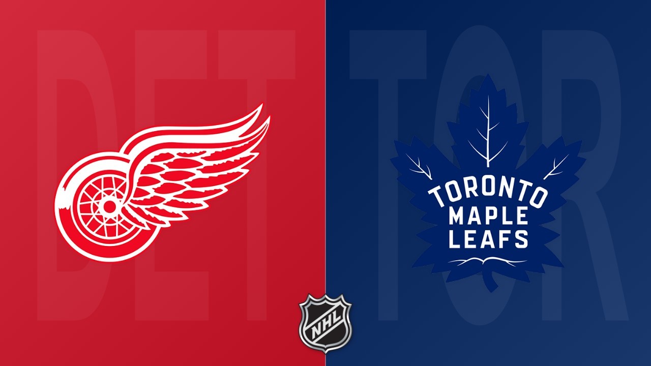 Toronto Maple Leafs vs Detroit Red Wings poster