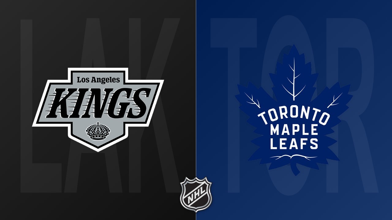 Toronto Maple Leafs vs Los Angeles Kings poster