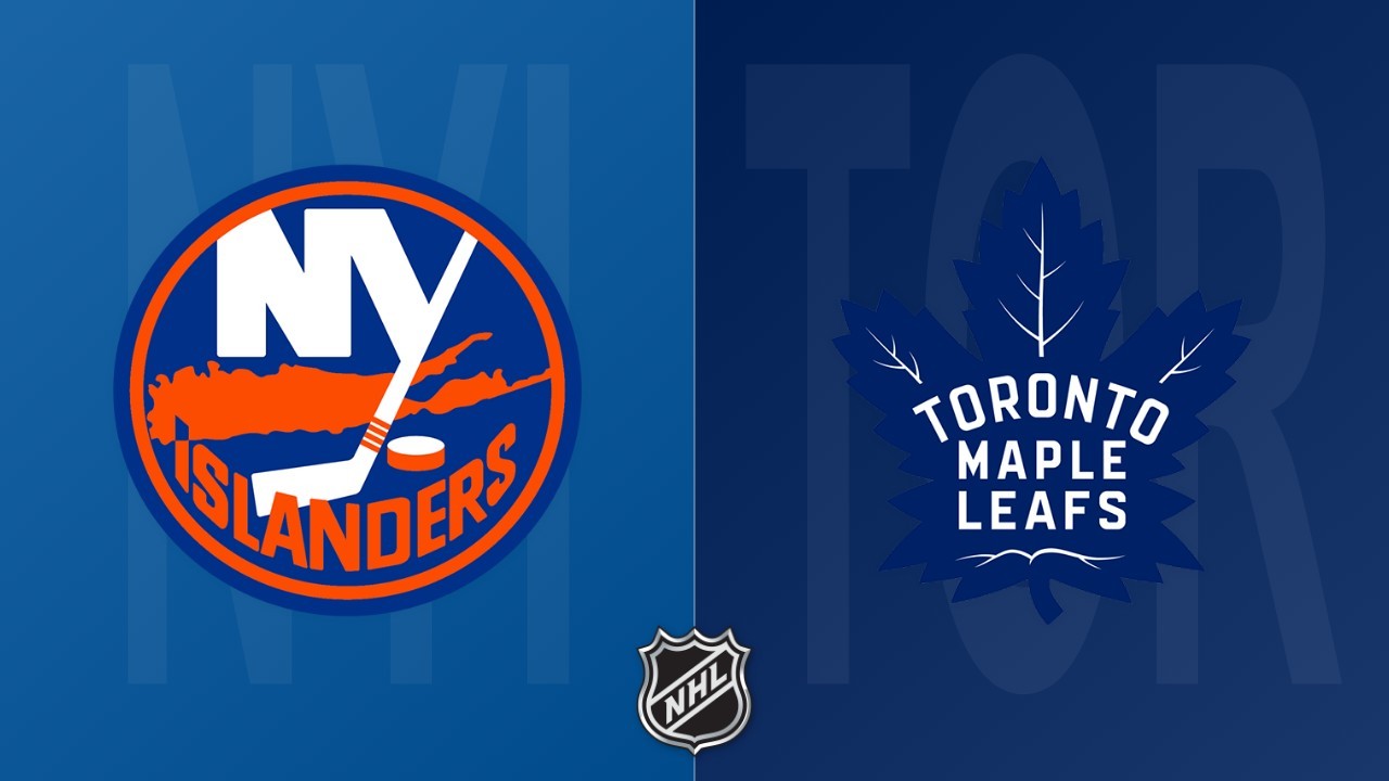 Toronto Maple Leafs vs New York Islanders poster