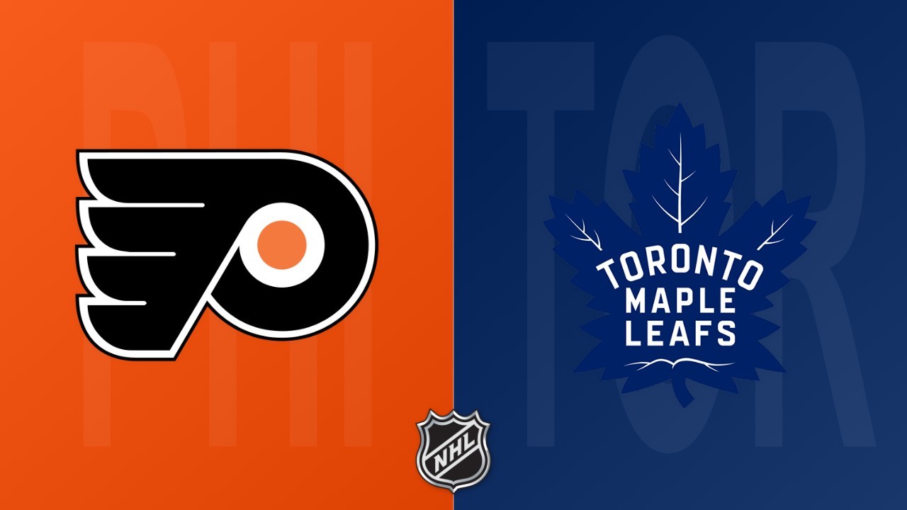 Toronto Maple Leafs vs Philadelphia Flyers poster