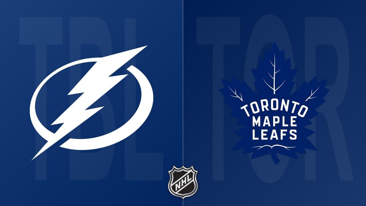 Toronto Maple Leafs vs Tampa Bay Lightning poster