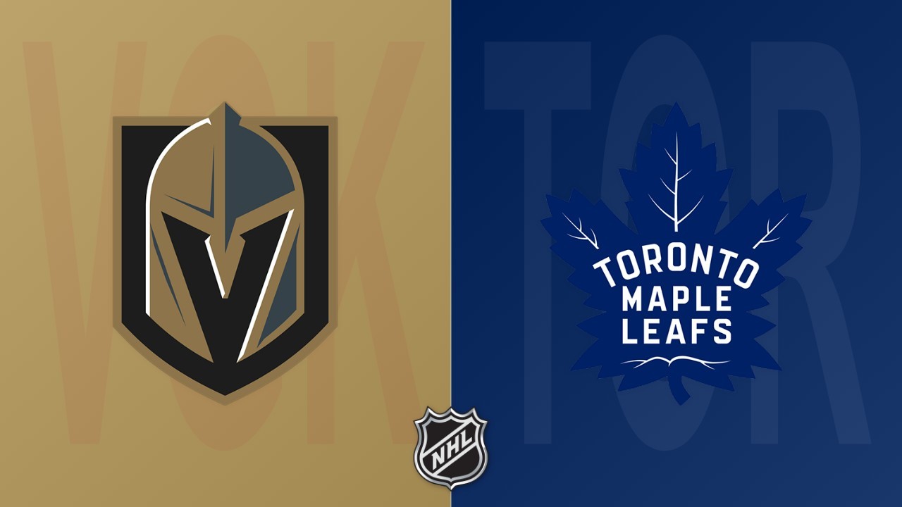 Toronto Maple Leafs vs Vegas Golden Knights poster