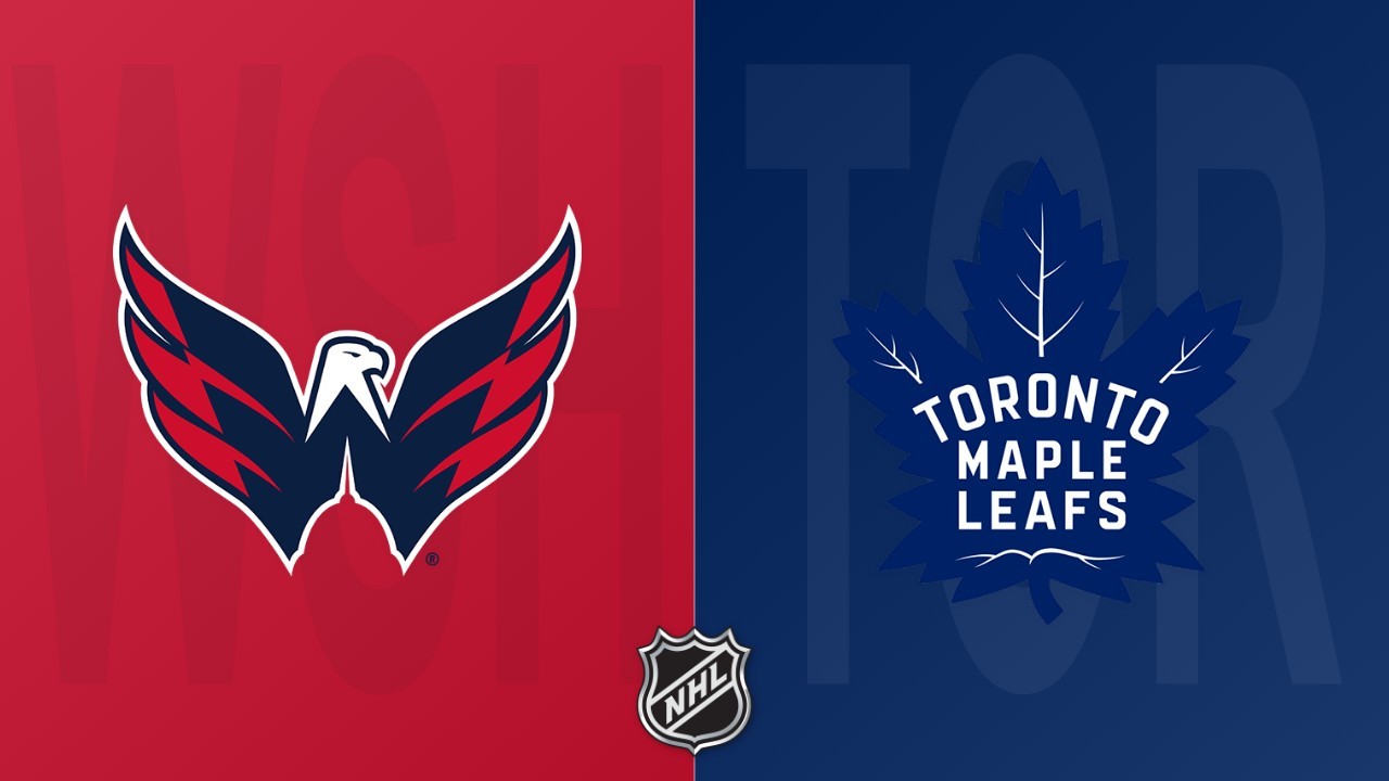 Toronto Maple Leafs vs Washington Capitals poster
