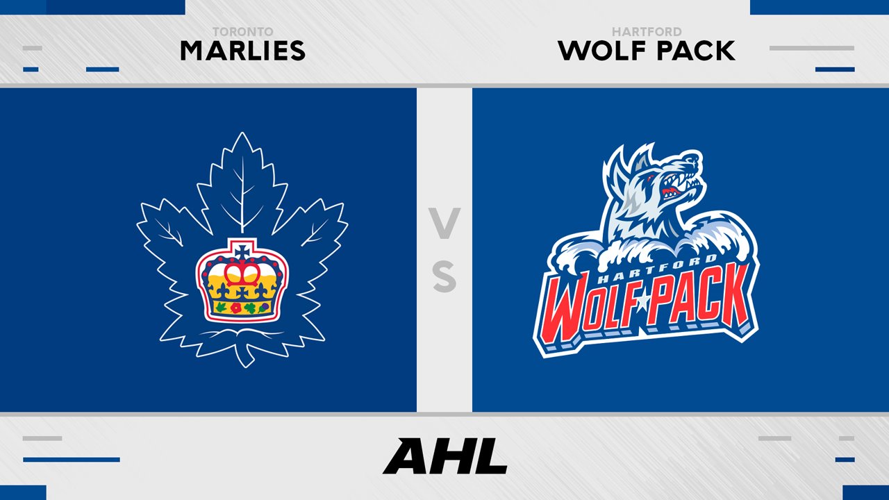 Toronto Marlies vs Hartford Wolf Pack poster