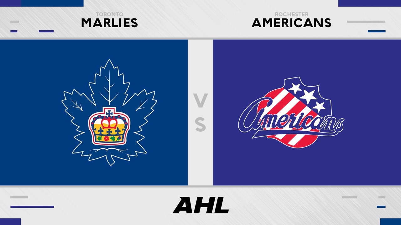 Toronto Marlies vs Rochester Americans poster
