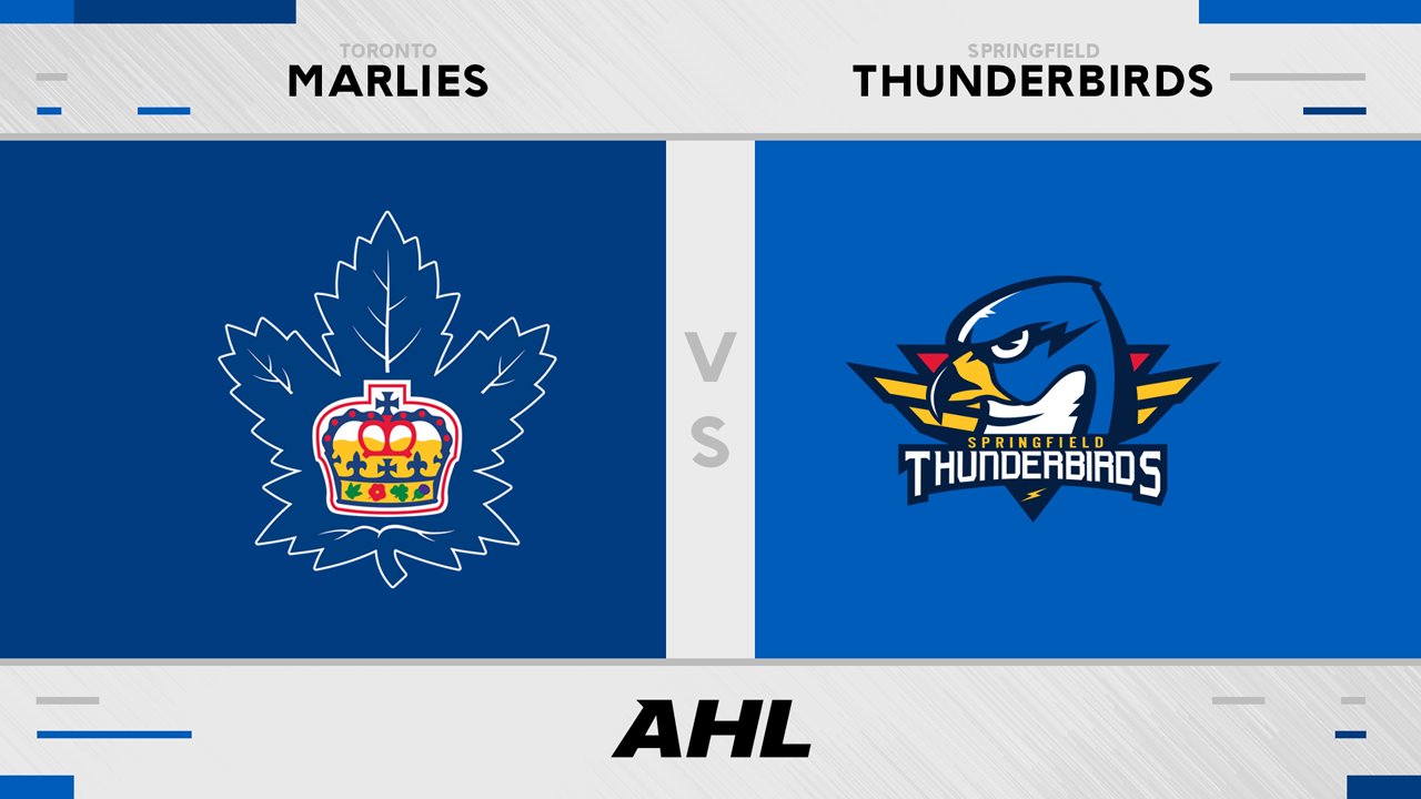 Toronto Marlies vs Springfield Thunderbirds poster