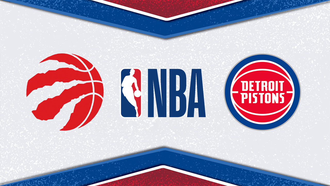 Toronto Raptors vs Detroit Pistons poster