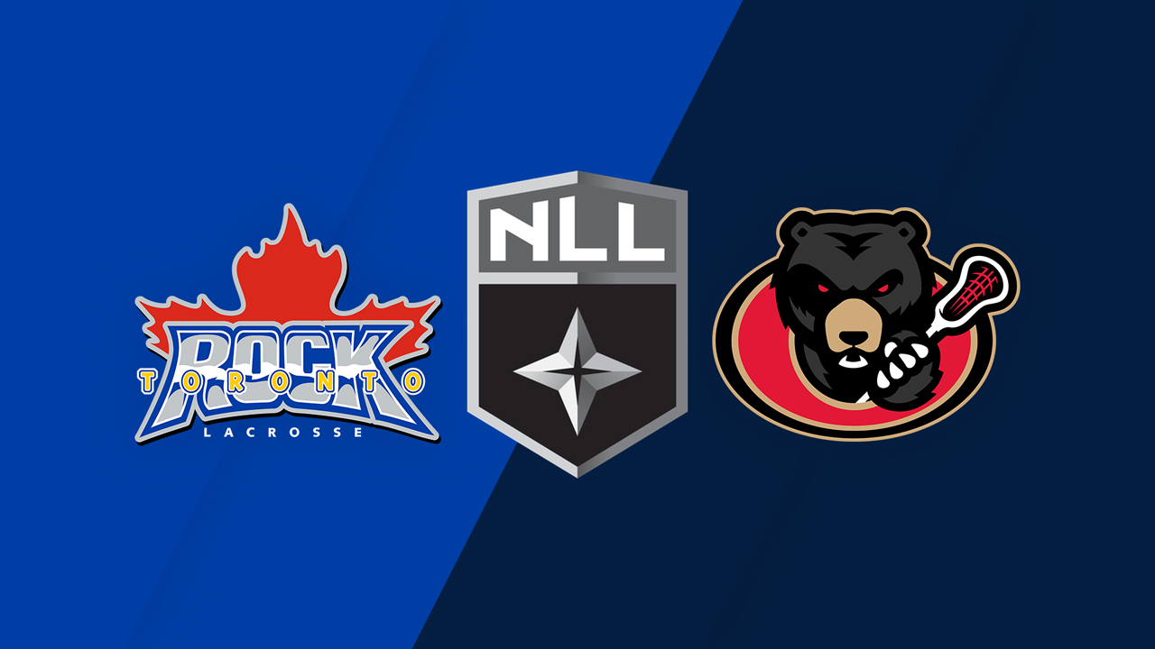 Toronto Rock vs Ottawa Black Bears poster