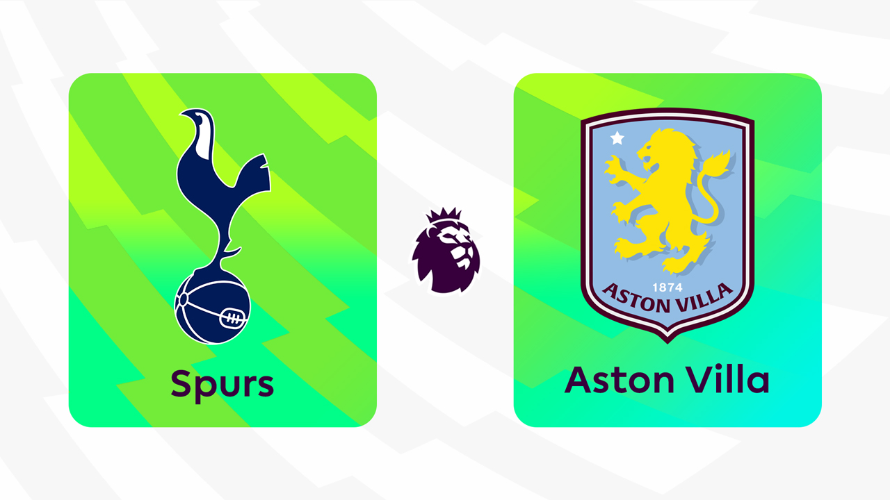 Tottenham Hotspur vs Aston Villa poster