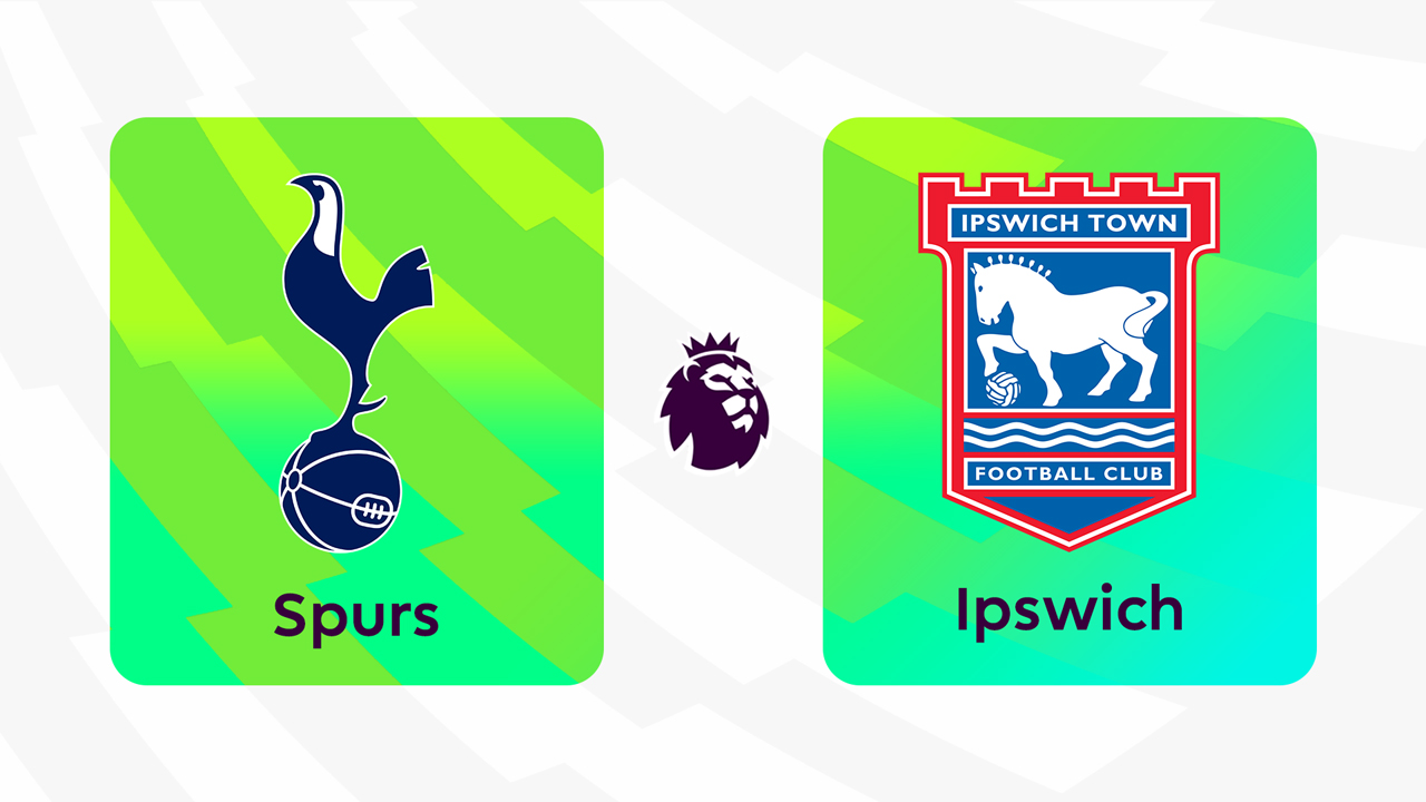 Tottenham Hotspur vs Ipswich Town poster