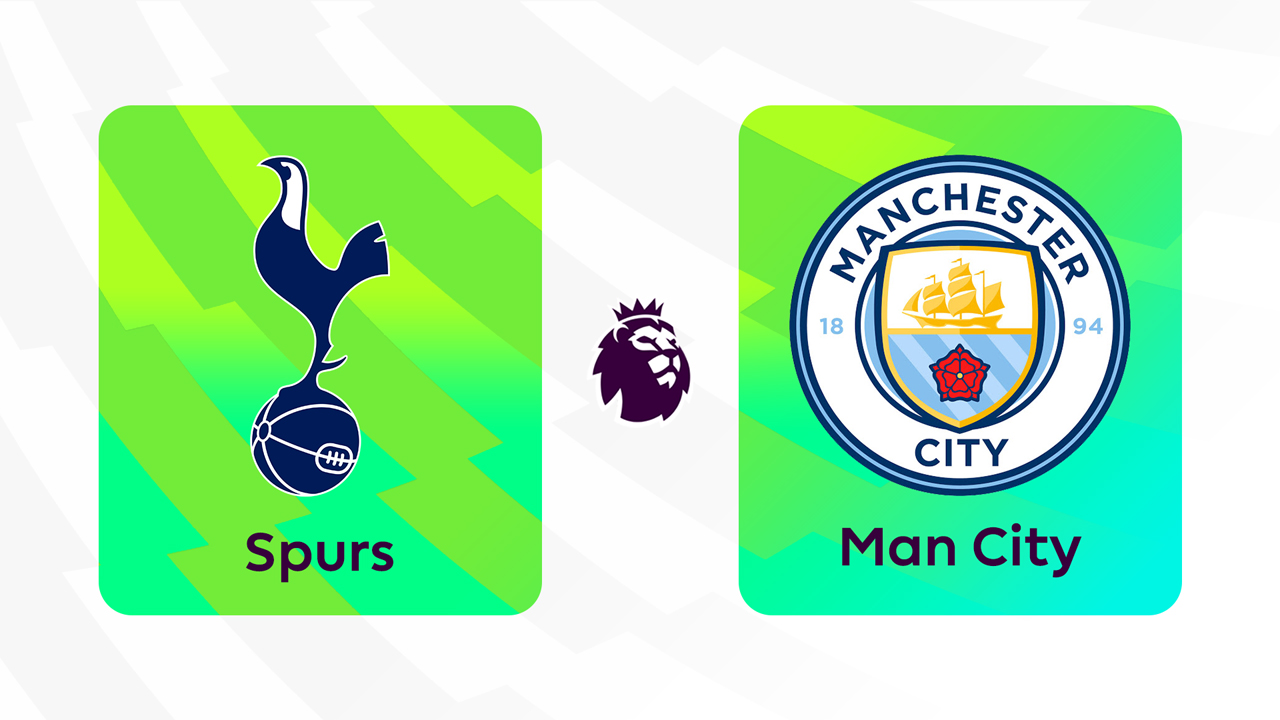 Tottenham Hotspur vs Manchester City poster
