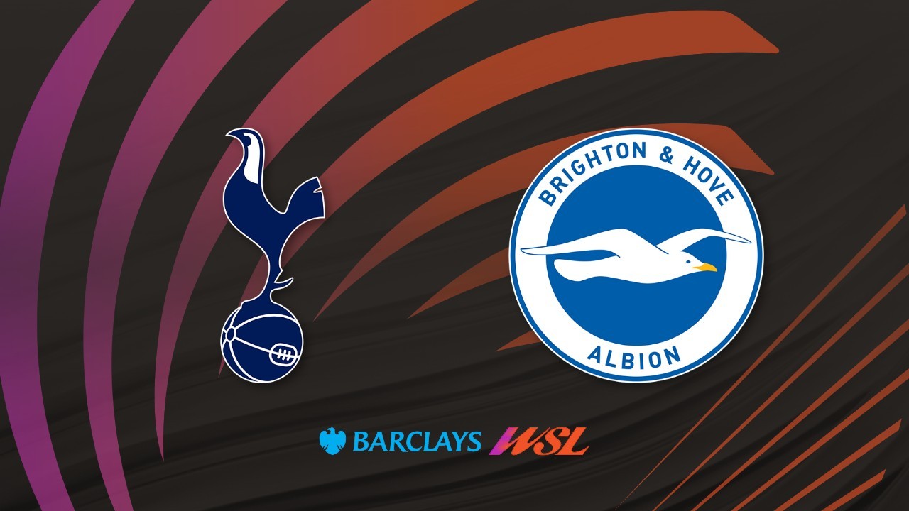 Tottenham Women vs Brighton WFC poster