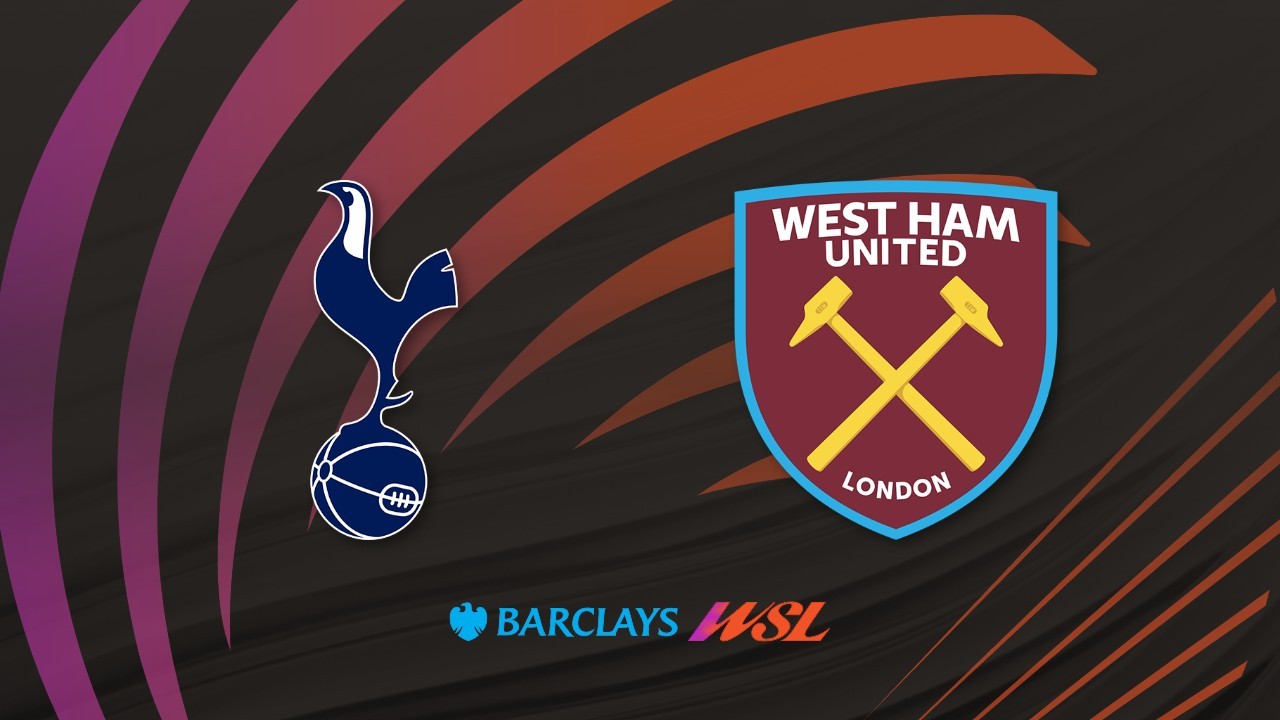 Tottenham Women vs West Ham Women poster