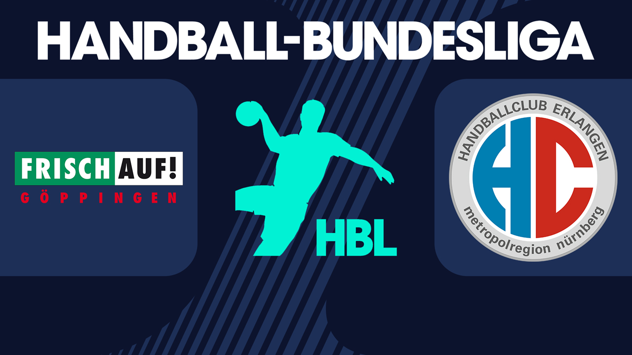 TPSG Frisch Auf Göppingen vs HC Erlangen poster